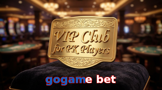 Main screen of Gogame Bet vip page for PK players